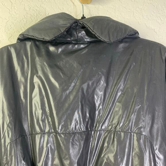 NORMA KAMALI Coat 2X Sleeping Bag Car Coat Puffer Packable Belted Snap Closure - Picture 13 of 16